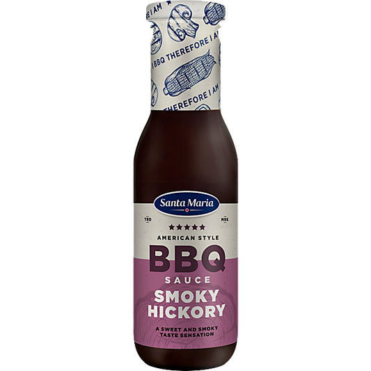 Barbecuesås Smokey Hickory Santa Maria. 365 g.