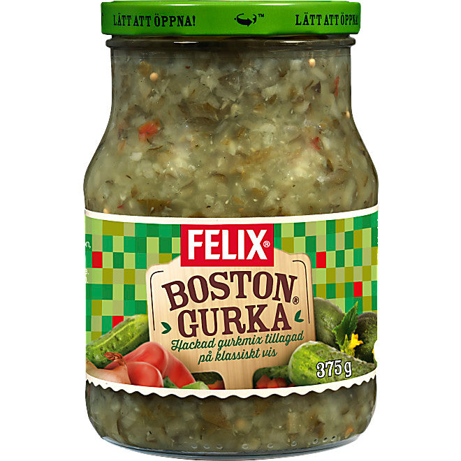 Bostongurka Original Felix. 375 g.