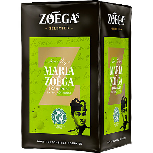 Bryggkaffe Skånerost Maria Zoéga ZOÉGAS. 450 g.