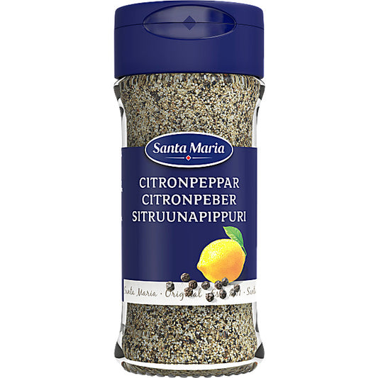 Citronpeppar Santa Maria. 55 g.