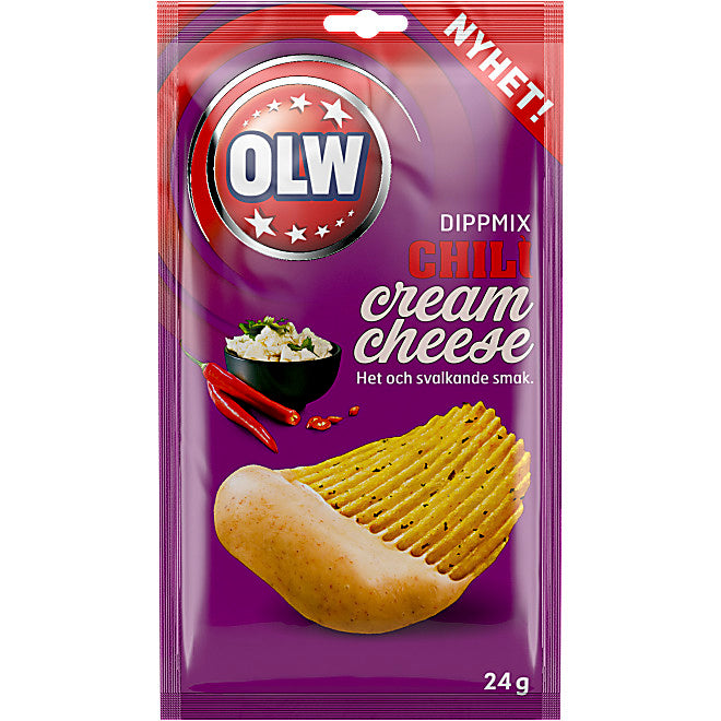 Dippmix Chili Cream cheese OLW. 24 g.