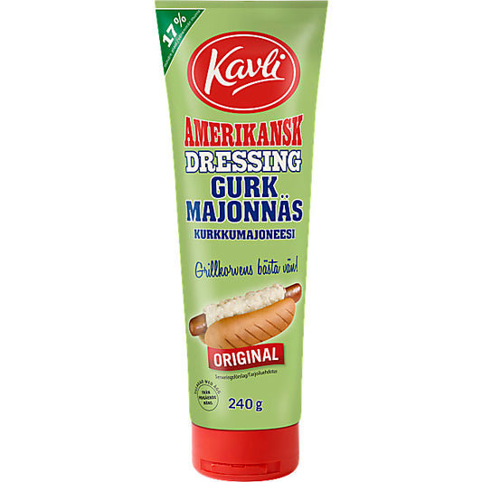 Dressing Gurk majonnäs Kavli. 240g.