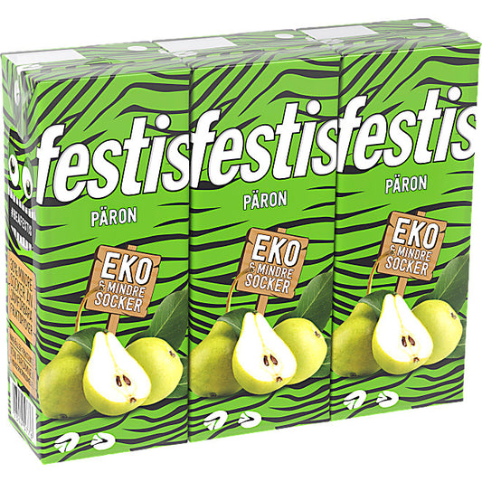 Festis Päron 3-pack Eko Festis. 3x20 cl.