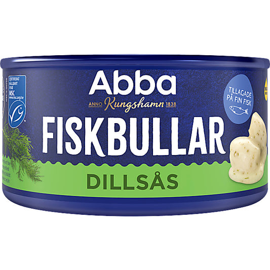 Fiskbullar Dillsås Abba. 375 g.