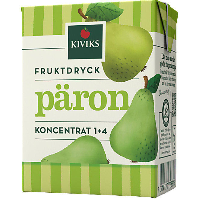 Fruktdryck Koncentrat Päron Kiviks Musteri. 2 dl.