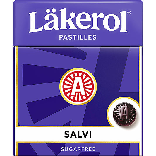 Halstabletter Salvi Läkerol. 25 g.