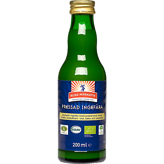 Ingefära Pressad Kung Markatta. 200 ml.