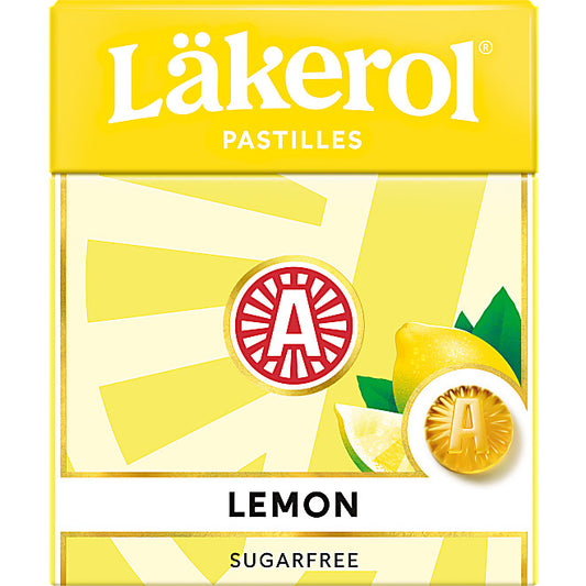 Läkerol Lemon Läkerol. 25g.