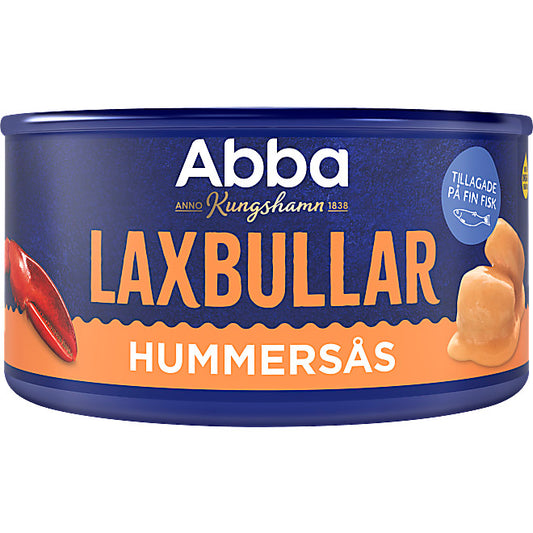 Laxbullar Hummersås Abba. 375 g.