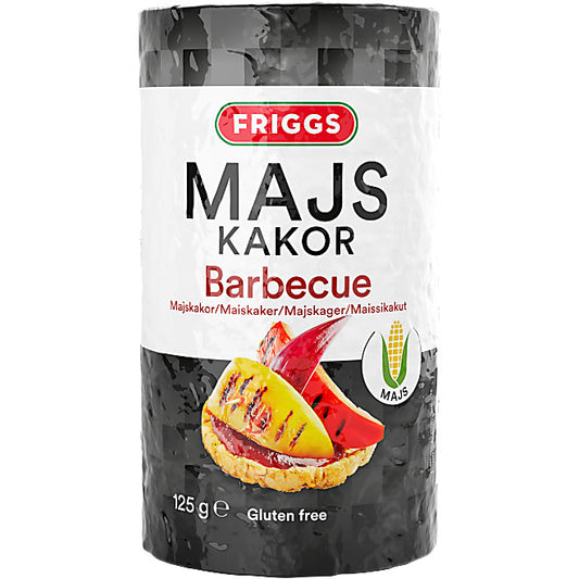 Majskakor Barbecue Friggs. 125 g.