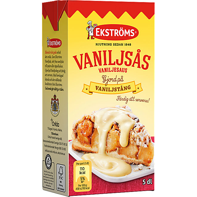 Marsan Vaniljsås Ekströms. 0.5 l.