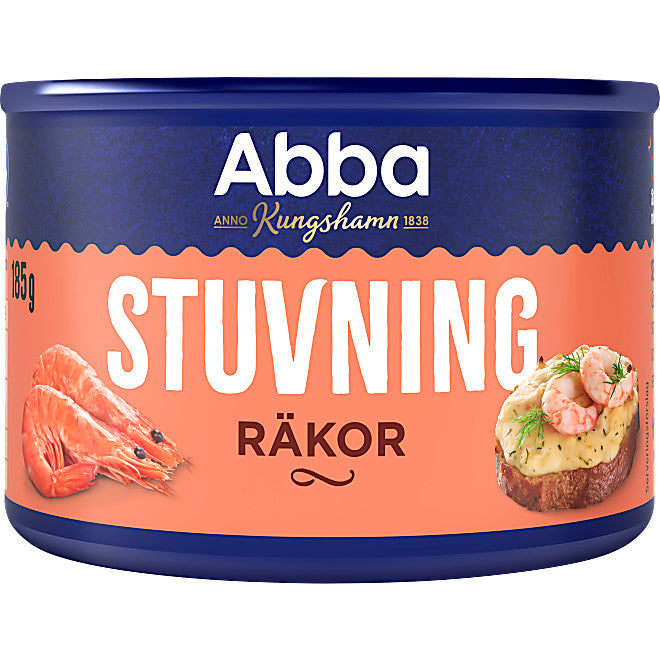 Stuvning Räkor Abba. 185 g.